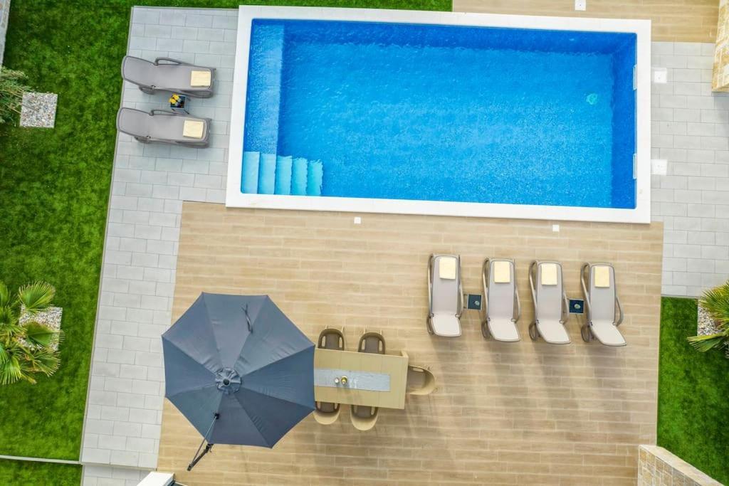 Villa Cissa,Brand New Villa With Private Pool Stara Novalja Ngoại thất bức ảnh