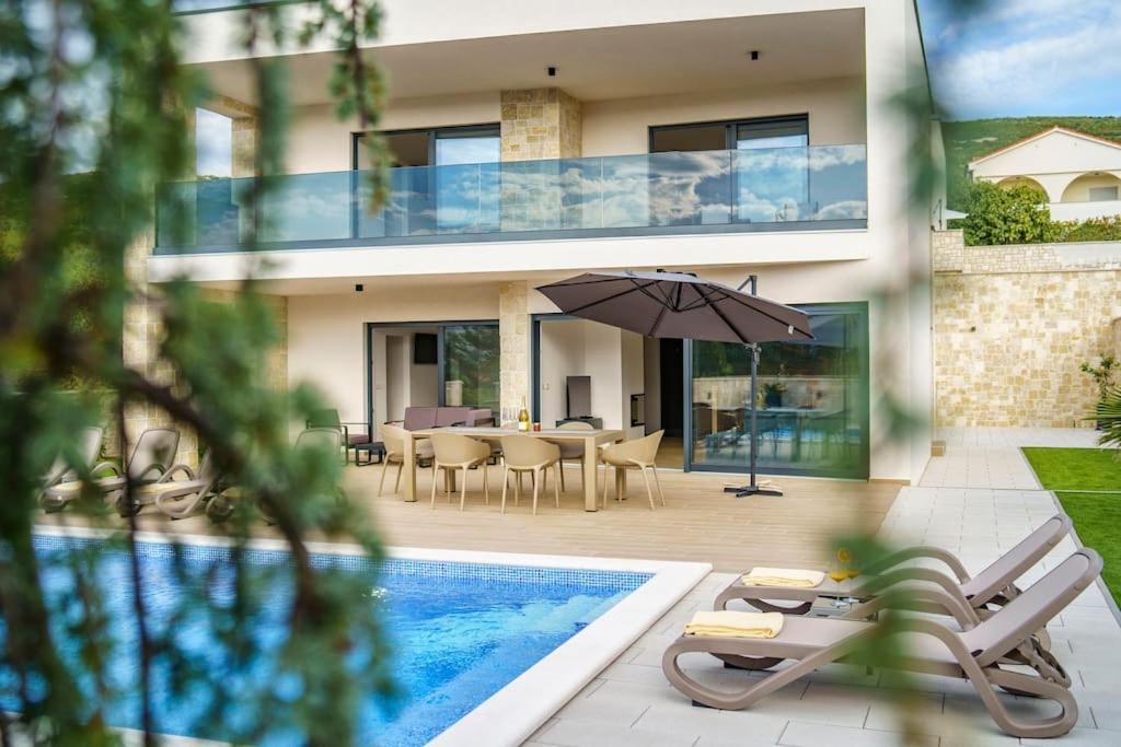 Villa Cissa,Brand New Villa With Private Pool Stara Novalja Ngoại thất bức ảnh